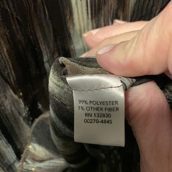 Christopher and Banks women’s glamour top size large - Picture 5 of 7